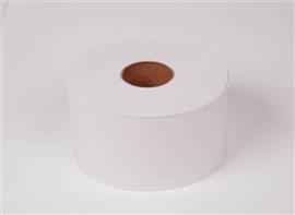 TORK T2 rendszer, Mini Jumbo toalettpapír, 2 rétegű, 19 cm átmérő, fehér 120278 small