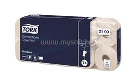 TORK T4 rendszer, Universal toalettpapír, 2 rétegű, 12,5 cm átmérő, fehér 2100 small