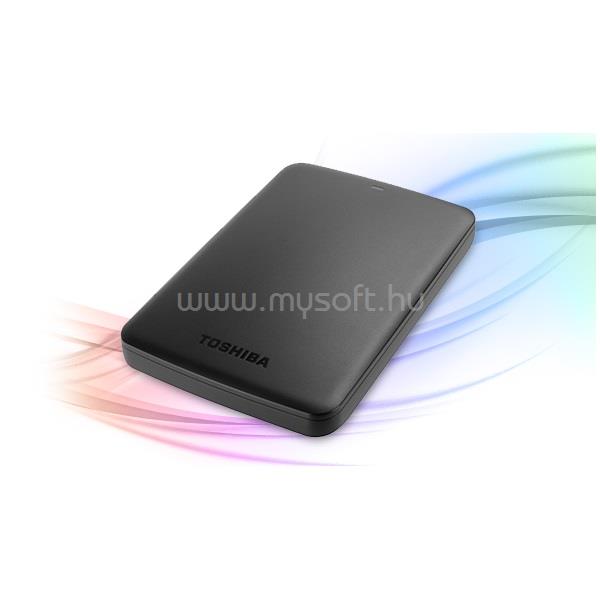 TOSHIBA HDD 2TB 2.5" USB Type C 3.2 Gen. 1 Canvio Basics (Fekete)