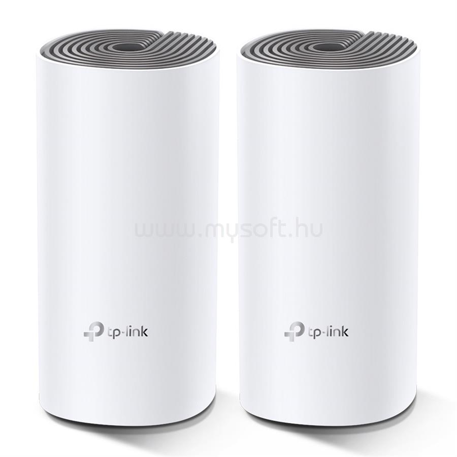 TP LINK Deco E4 AC1200 Mesh Wi Fi Rendszer 2 Darabos DECOE4 2P