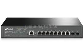 TP-LINK JetStream 8 portos gigabites L2 vezérelhető PoE+ Switch 2 SFP bemenettel T2500G-10MPS small