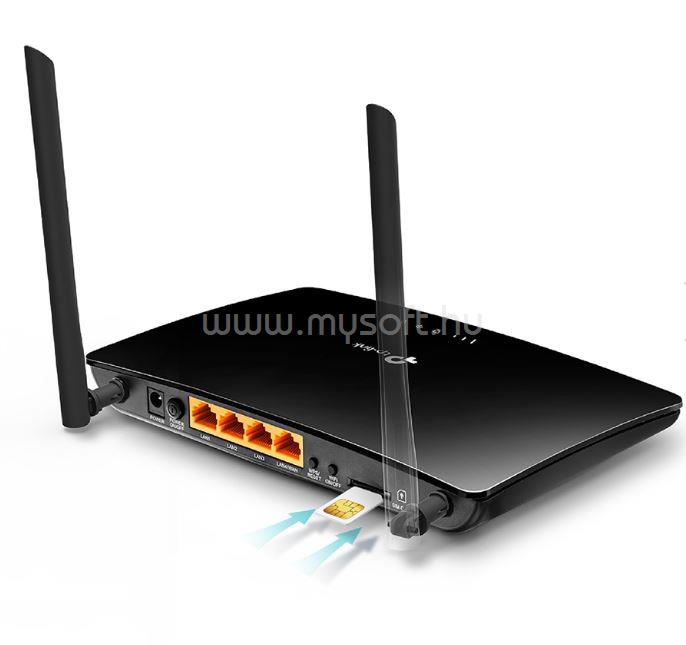 TP-LINK 300 Mbps vezeték nélküli N-es 4G LTE Router TL-MR6400 large