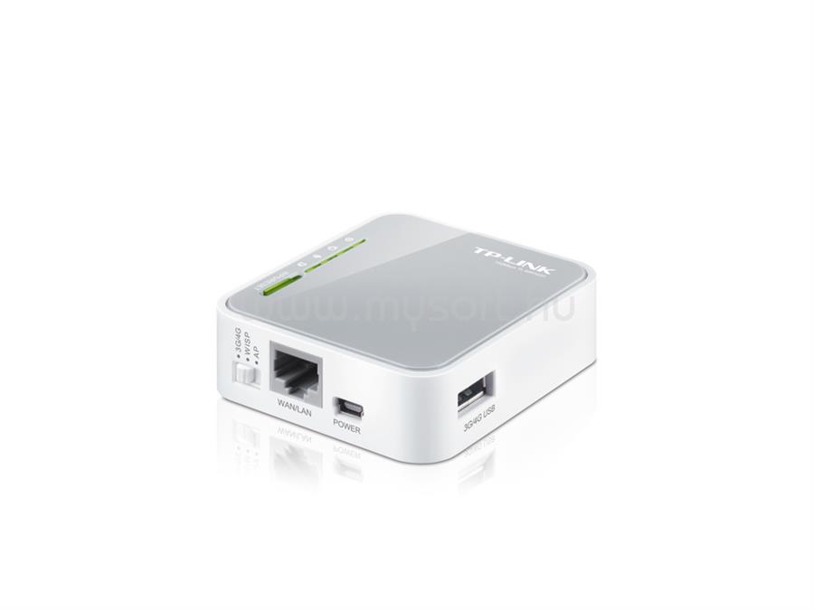 TP-LINK Hordozható 3G/4G Vezeték nélküli N-es Router