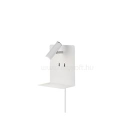 TRIO 2225570231 3000K/220lm/IP20/fehér USB-s LED fali lámpa TRIO_222570231 small