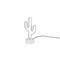 TRIO R55220101 Cactus 29,5 cm USB asztali lámpa TRIO_R55220101 small