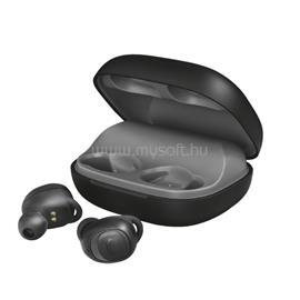 TRUST Fülhallgató Vezeték nélküli - Duet XP Bluetooth (fekete; BT5.0; akku; mikrofon; 2200mAh dokkoló; AAC codec) TRUST_23256 small