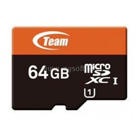 TEAMGROUP MicroSDXC + SD adapter 64GB(UHS1) TGMICRO-64GB small