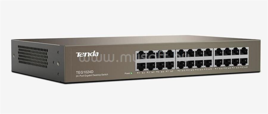 TENDA TEG1024D 24port 10/100/1000Mbps LAN nem menedzselhető Switch