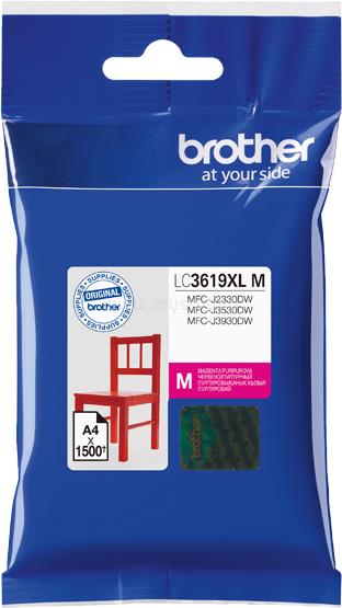 BROTHER Patron LC3619M Magenta (1500 oldal)