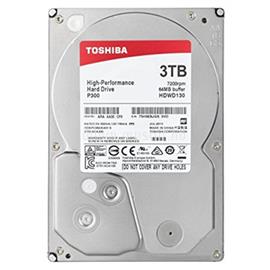 TOSHIBA HDD 3TB 3,5" SATA3 7200RPM 64MB P300 HDWD130UZSVA small