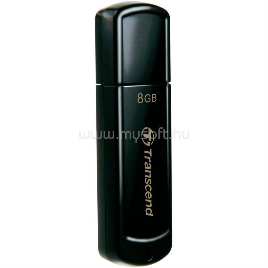 TRANSCEND JetFlash 350 Pendrive 8GB USB2.0 (fekete)