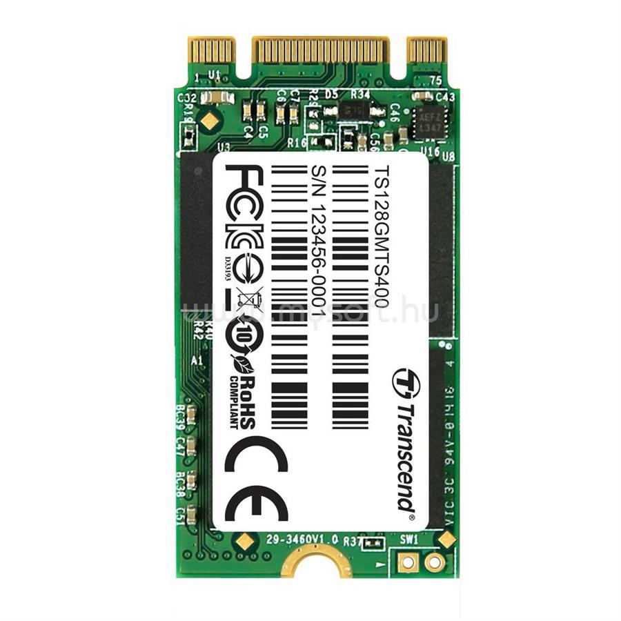 TRANSCEND SSD 128GB SATA M.2 2242 MTS400