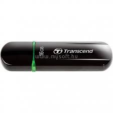 TRANSCEND Jetflash 600 Pendrive 16GB USB2.0 (fekete) TS16GJF600 small
