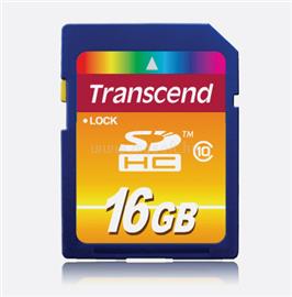 TRANSCEND SDHC memóriakártya 16GB, Class10 TS16GSDHC10 small