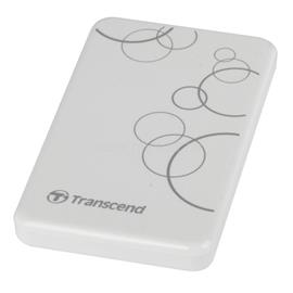 TRANSCEND 2.5" HDD USB 3.0 1TB 5400rpm 8MB cache A3 - fehér TS1TSJ25A3W small