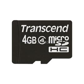 TRANSCEND Memóriakártya MicroSDHC 4GB CLASS 4 TS4GUSDC4 small