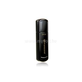 TRANSCEND Jetflash 350 Pendrive 64GB USB2.0 (fekete) TS64GJF350 small