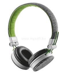 TRUST Urban Fyber jack headset, szürke-zöld 20080 small