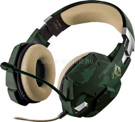 TRUST GXT 322C Carus dzsungel álcafestéses gamer headset 20865 small