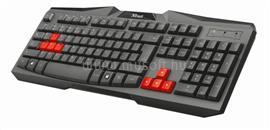 TRUST Ziva USB fekete HUN gamer billentyűzet 22117 small