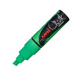 UNI Chalk Marker Pen PWE-8K Broad Chisel Tip - Fluorescent Green 2UPWE8KFLZ small