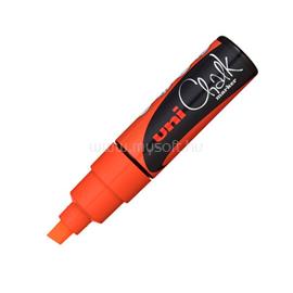 UNI Chalk Marker Pen PWE-8K Broad Chisel Tip - Fluorescent Orange 2UPWE8KFLN small