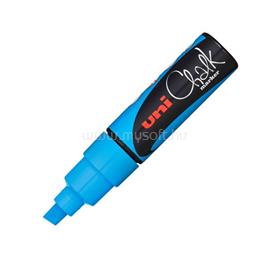 UNI Chalk Marker Pen PWE-8K Broad Chisel Tip - Light Blue 2UPWE8KVK small