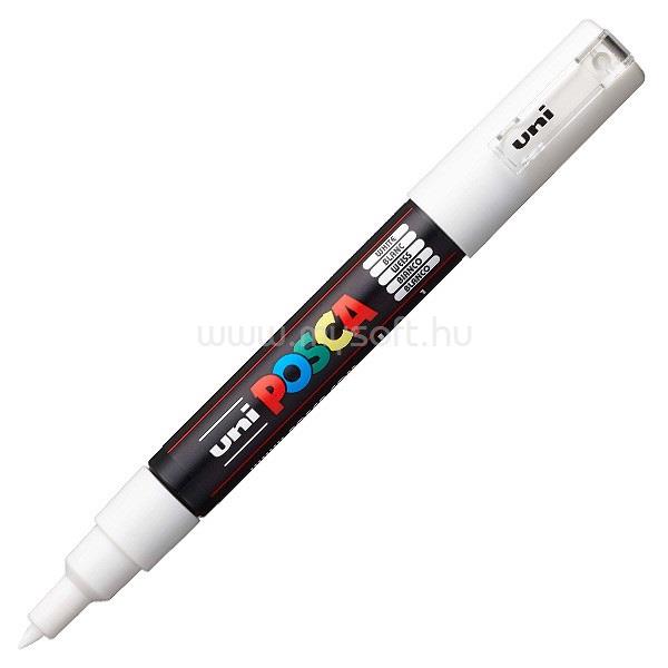 UNI POSCA Marker Pen PC-1M Extra-Fine - White