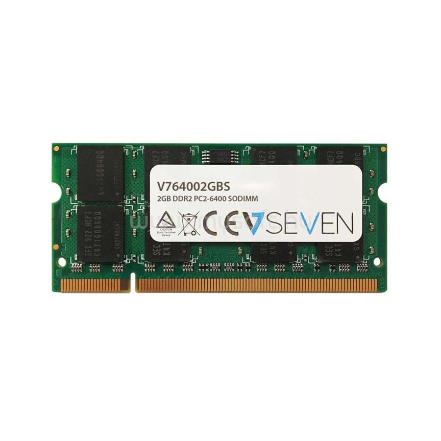 V7 SODIMM memória 2GB DDR2 800MHZ CL6
