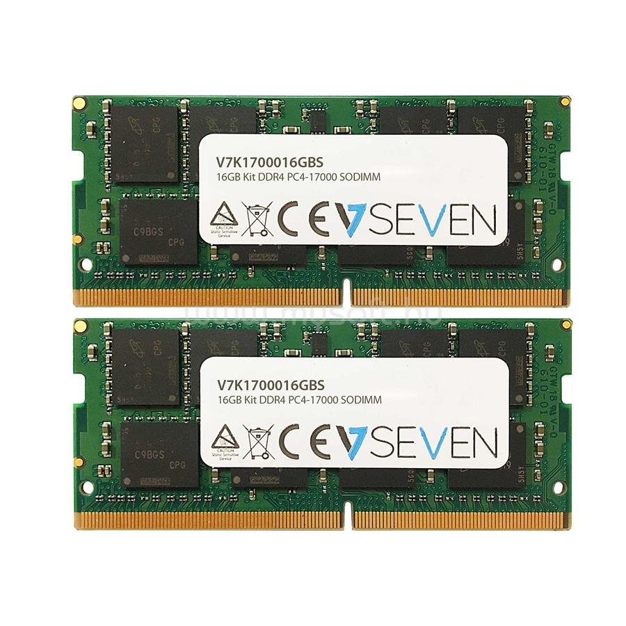 V7 SODIMM memória 2X8GB DDR4 2133MHz CL15