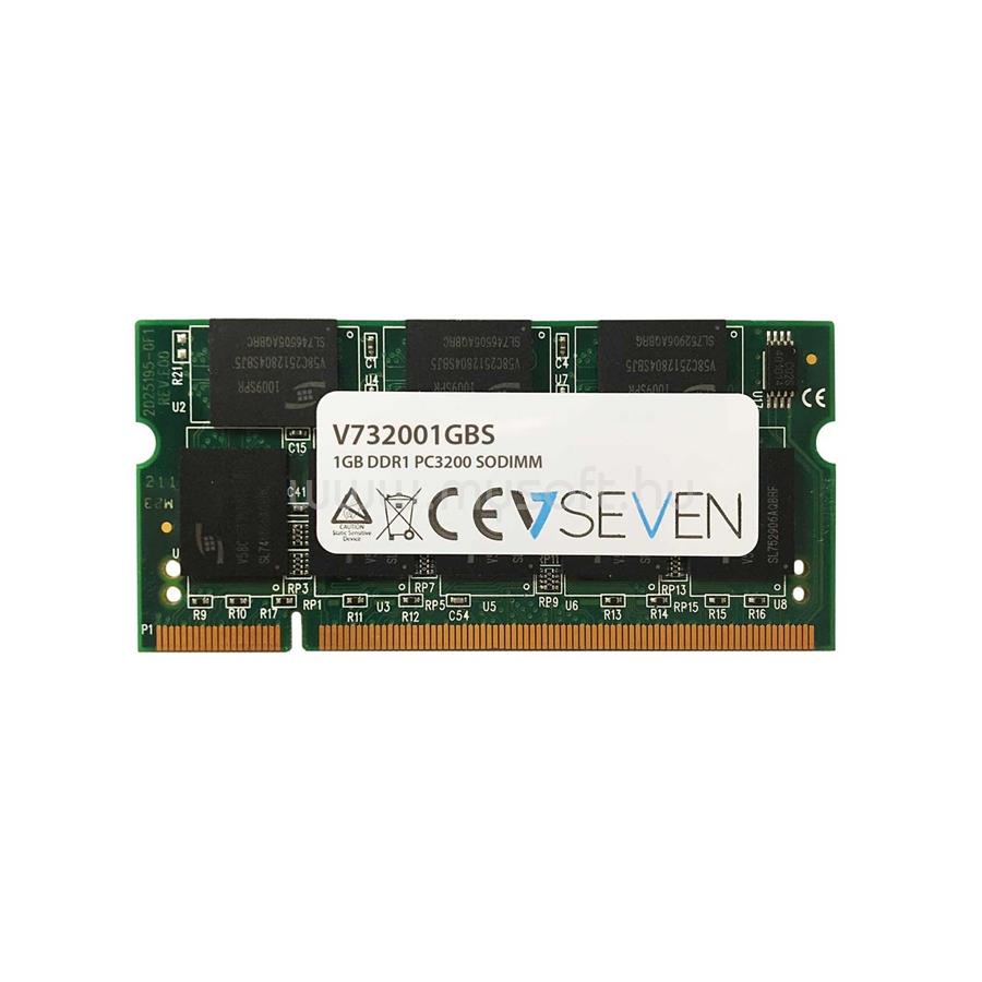 V7 SODIMM memória 1GB DDR1 333MHZ CL2.5 2.5V