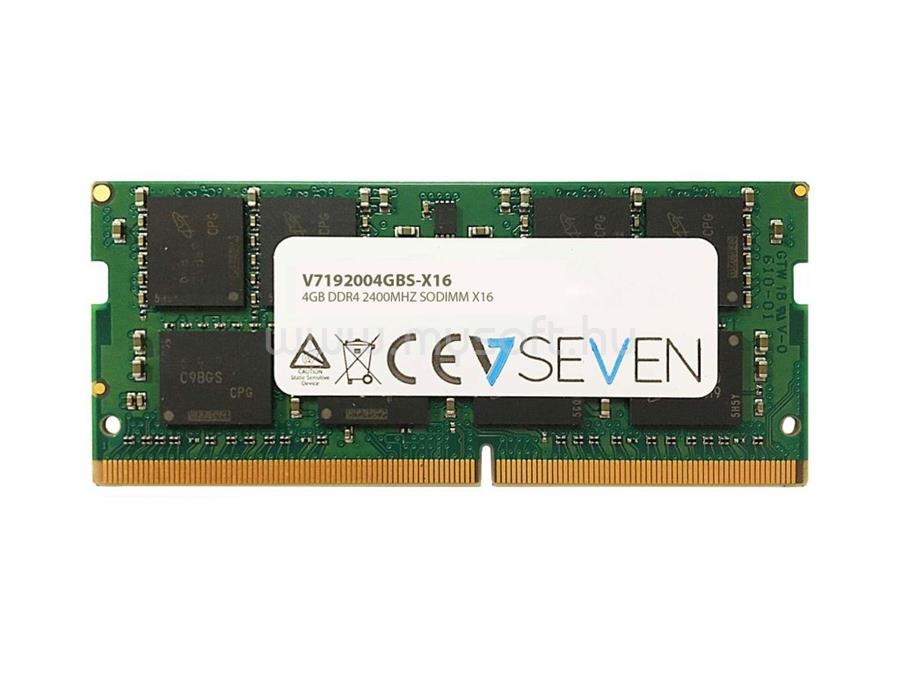V7 SODIMM memória 4GB DDR4 2400MHZ CL17