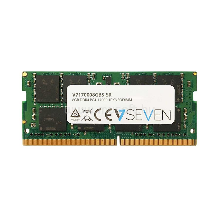 V7 SODIMM memória 8GB DDR4 2133MHZ CL15