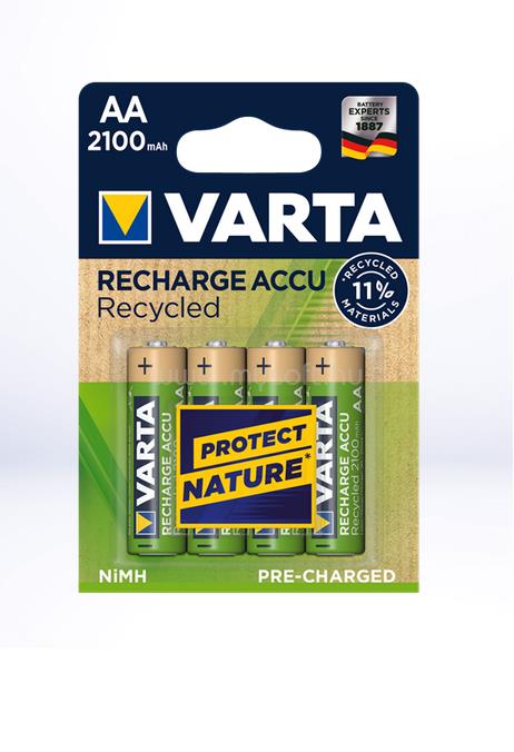 VARTA AA 2100mAh NiMh 3+1 db/bliszter akku