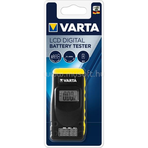 VARTA Digitáli LCD elemteszter