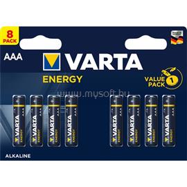 VARTA Energy AAA (LR03) alkáli mikro ceruza elem 8db/bliszter 4103229418 small