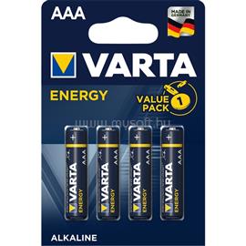 VARTA Energy AAA LR03) alkáli mikro ceruza elem 4db/bliszter 4103229414 small
