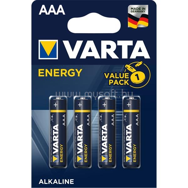 VARTA Energy AAA LR03) alkáli mikro ceruza elem 4db/bliszter