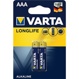 VARTA Longlife AAA (LR03) alkáli mikro ceruza elem 2db/bliszter 4103101412 small