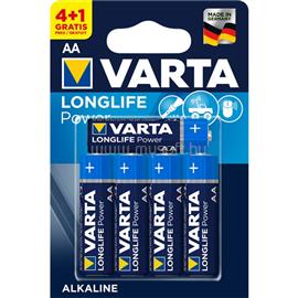 VARTA Longlife Power AA (LR6) alkáli ceruza elem 4+1db/bliszter 4906121415 small
