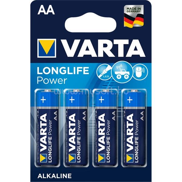 VARTA Longlife Power AA (LR6) alkáli ceruza elem 4db/bliszter