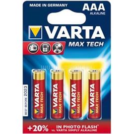 VARTA Max Tech AAA alkáli mikro ceruza elem 4db/bliszter 4703101404 small