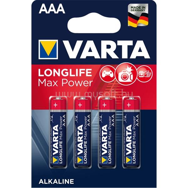 VARTA Max Tech AAA alkáli mikro ceruza elem 4db/bliszter