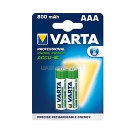 VARTA Professional AAA (HR03) 800mAh telefon akku 2db/bliszter 58398101402 small