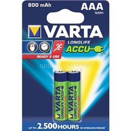 VARTA Ready2Use AAA (HR03) 800mAh akkumulátor 2db/csomag 56703101402 small