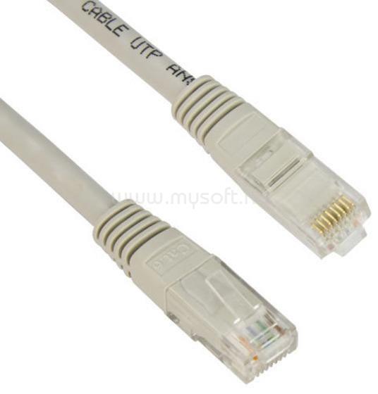 VCOM kábel UTP CAT6 patch 3m, szürke