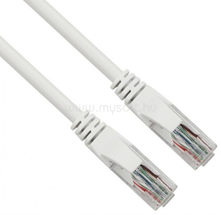 VCOM kábel UTP CAT6 patch 0.5m, szürke