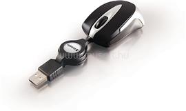 VERBATIM GO MINI TRAVEL vezetékes optikai egér, USB, 1000dpi, fekete VERBATIM_49020 small