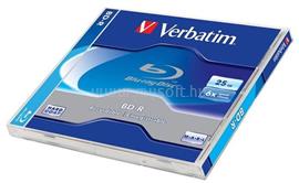 VERBATIM BD-R BluRay lemez, 25GB, 6x, normál tok BRV-6 small