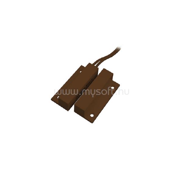 VEZ Nyitásérzékelő (FB01), műanyag, felületreszerelt, réstávolság: 20mm, barna